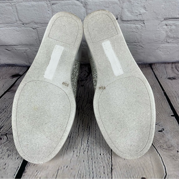 INC International Concepts Wesla Hidden Wedge White Sparkle Women's 9.5 M - Picture 6 of 6